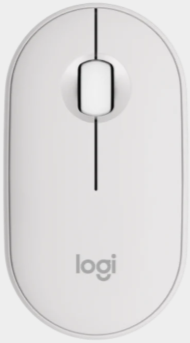 Logitech Pebble 2 M350s White Bluetooth Mouse