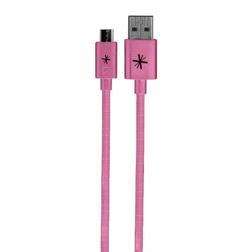 Whizzy Pink Extra Long Micro USB Charge And Data