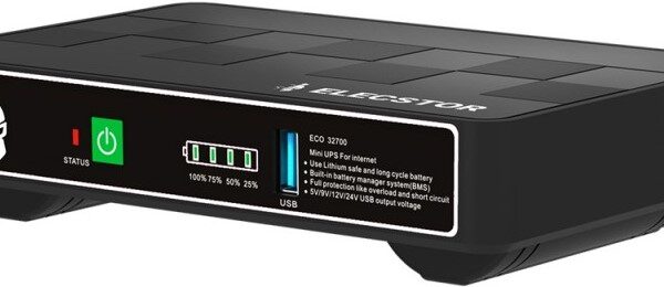 TITAN Elecstor 18W 12000mAh 38WH Mini DC UPS
