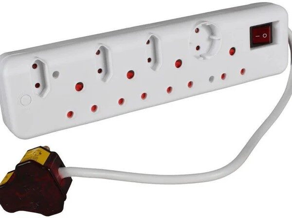 Ellies High Surge Protection 8-way Multi-plug