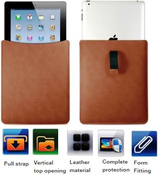 Promate iSlim.3 iPad protective easy pull shamwa