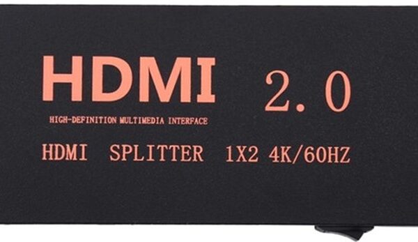 UniQue 4K Metal 2 Port HDMI Splitter