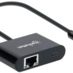 Manhattan SuperSpeed USB Type C to Gigabit Network Adapter
