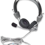 Manhattan Stereo Headset with Microphone & volume control