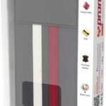 Promate Grey Zino BlackBerry Z10 Protective Leather Sleeve
