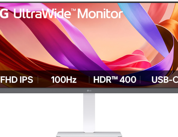 LG UltraWide 34 Inch IPS FHD White Monitor