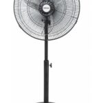 Mellerware 40cm Black Pedestal Steel Fan