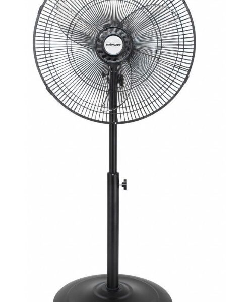 Mellerware 40cm Black Pedestal Steel Fan