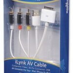 Manhattan ilynk AV Cable Composite Video Cable 3 X RCA
