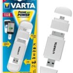 Varta White Mini Powerpack Charger Smart 2 In 1 Solution