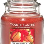 Yankee Candle Spiced Orange Medium Jar Retail Box No