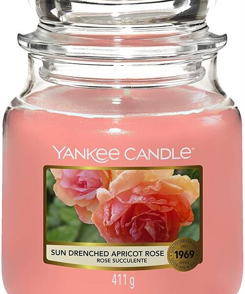 Yankee Candle Sun Drenched Apricot Medium Jar