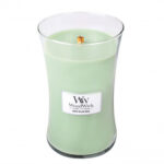 Woodwick White Willow Moss Large Candle  jar