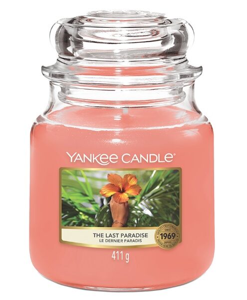 Yankee Candle Last Paradise Medium Jar Retail Box No