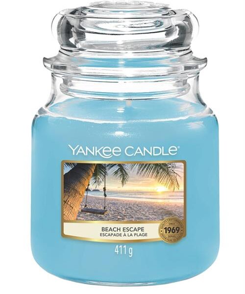 Yankee Candle Beach Escape Medium Jar Retail Box No