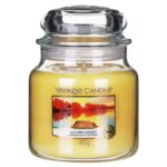 Yankee Candle Autumn Sunset Medium Jar Retail Box No