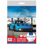 Marlin A4 PreCut Book Covers Porsche 5pack