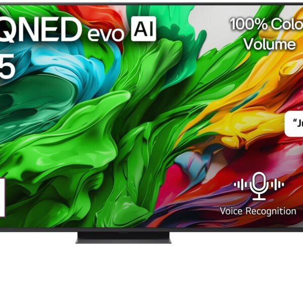 LG 65 Inch QNED evo AI MiniLED 4K Smart TV
