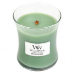 Woodwick White Willow Moss Candle Medium Jar Retail Box No