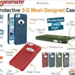Promate Green iPhone 5 Mesh Designed Promate Protective case