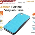 Promate Blue Lanko.i5 Hand Crafted Leather Case