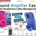 Promate Orator S4 Sound Amplifier Case Samsung Galaxy S4 Black