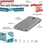 Promate Grey Akton S5 Multi-colored flexi-grip
