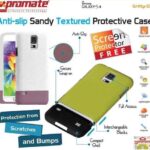 Promate White Gritty S5 Anti-slip sandy