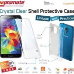 Promate Crystal-S5 ,Crystal Clear Shell