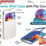 Promate Fenes S5 Bookcover with window Colour:White