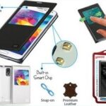 Promate Admin S5 Bookcover with clip Colour:White