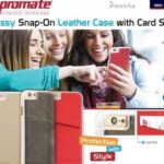 Promate Slit-i6P Classy Snap-On leather