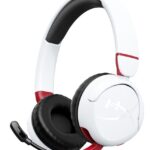 HP HyperX Cloud Mini Wireless White And Red Headset with Microphone