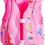 Casey Kids Medium Inflatable Swimming Vest Pink