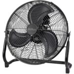 Alva Air 50cm High Velocity Matte Black Floor Fan