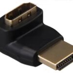 UniQue HDMI Male To Female 90 Degree Adaptor