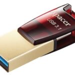 Apacer AH180 64GB USB 3.2 Gen 1 Dual Flash Drive