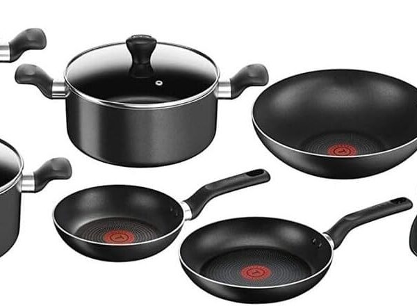 Tefal Super Cook 12pc Set Non Stick Pans