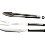 Alva 3-Piece Stainless Steel BBQ Tool Set
