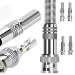 Securnix RG59 8 Pack Screw Spring BNC Connectors