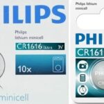 Philips Minicells Battery CR1616 Lithium Sold as Box of 10