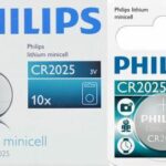 Philips Minicells Battery CR2025 Lithium Sold as Box of 10