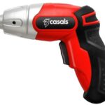Casals Screwdriver Cordless 10 Piece Set Plastic Red