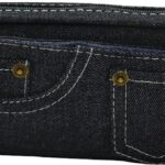 Brainware Dark Blue Denim Pencil Case