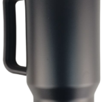 Casey Copo Termico Stainless Steel Black 500ml Mug With Lid