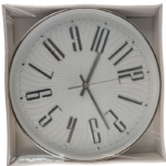 Casey Wall Clock Silver