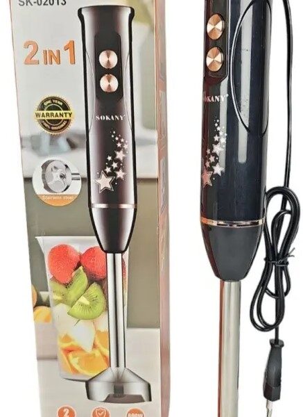 Sokany SK-02013 2 In 1 Hand Blender With Jar