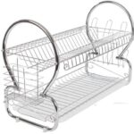 Casey 2 Layer 40cm Stainless Steel Medium Dish Rack