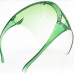 Casey Protective Faceshield Glasses Mask - Green