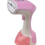 Sokany Pink And White Handheld Garment Steamer